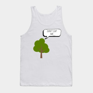 Save tree save the planet Tank Top